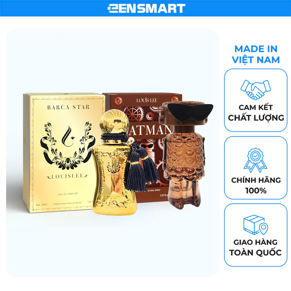 Nước hoa BARCA STAR + Nước hoa BATMAN
