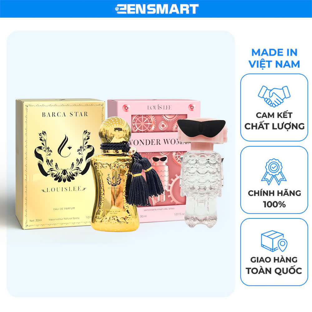 Nước hoa WONDER WOMAN + Nước hoa BARCA STAR